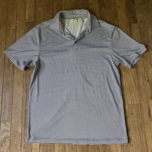 Rorie Whelan Golf Polo Pinstripe Mens M‎
